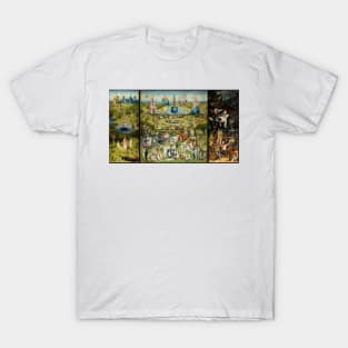 Hieronymus Bosch The Garden Of Earthly Delights T-Shirt